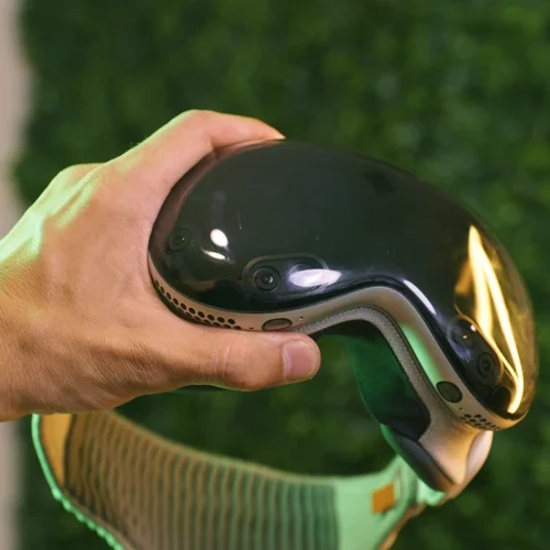 RIck holding the Apple Vision Pro